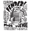 Men's Fender Sketch Poster T-Shirt