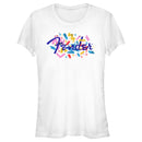 Junior's Fender Retro Confetti Logo T-Shirt