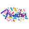 Junior's Fender Retro Confetti Logo T-Shirt