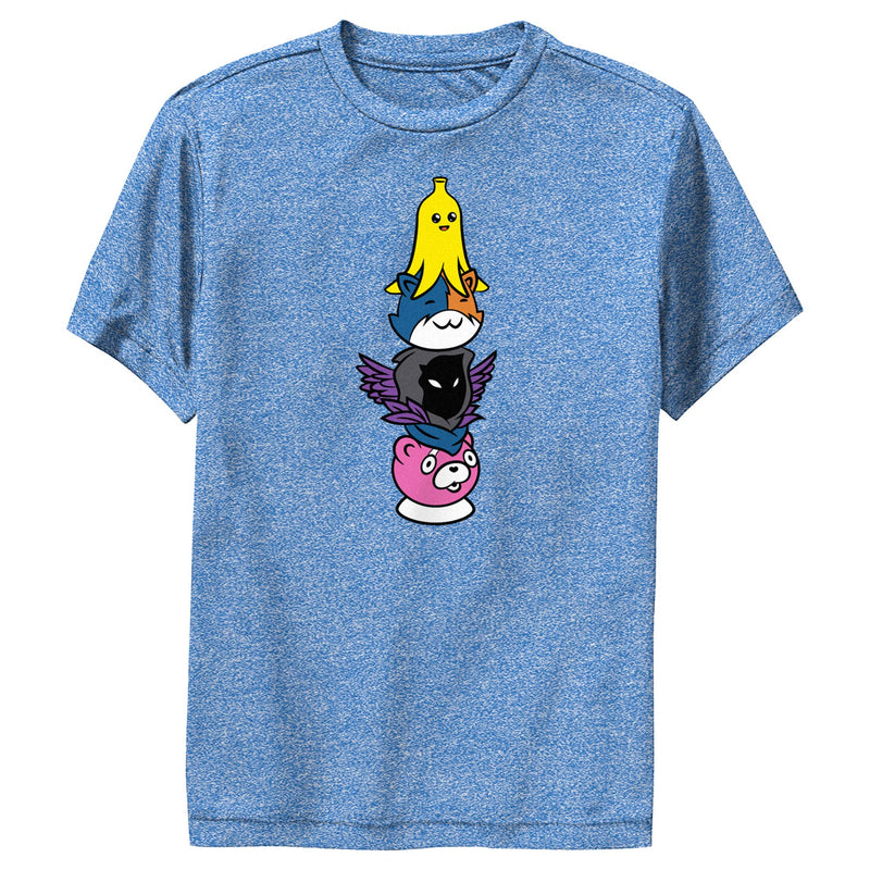 Boy's Fortnite Character Stack Performance Tee
