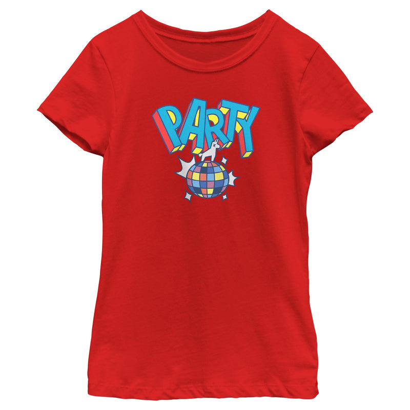 Girl's Fortnite Loot Drop Party Llama T-Shirt