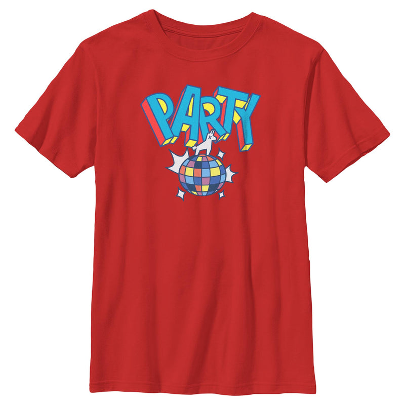 Boy's Fortnite Loot Drop Party Llama T-Shirt