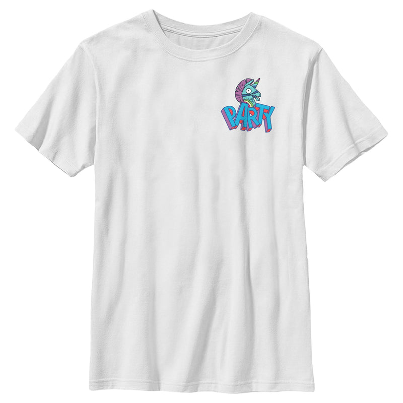 Boy's Fortnite Rainbow Smash Party T-Shirt