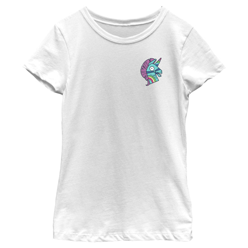 Girl's Fortnite Rainbow Smash Small T-Shirt