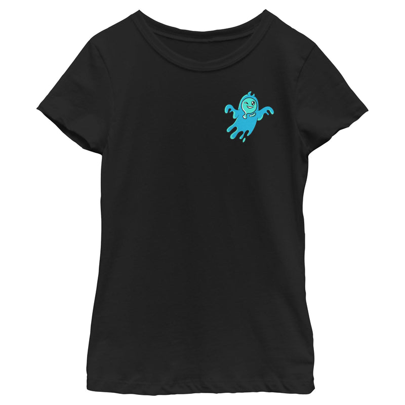 Girl's Fortnite Rippley Ghost Small T-Shirt