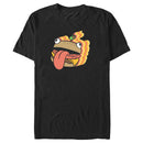 Men's Fortnite Durr Burger Sticker T-Shirt