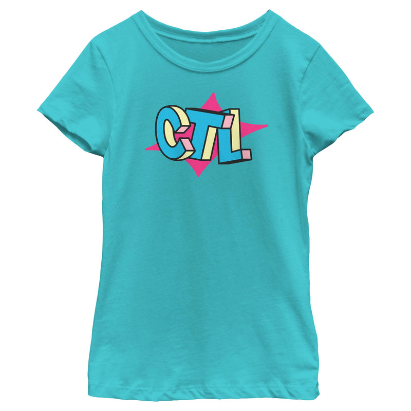 Girl's Fortnite CTL Retro Logo T-Shirt