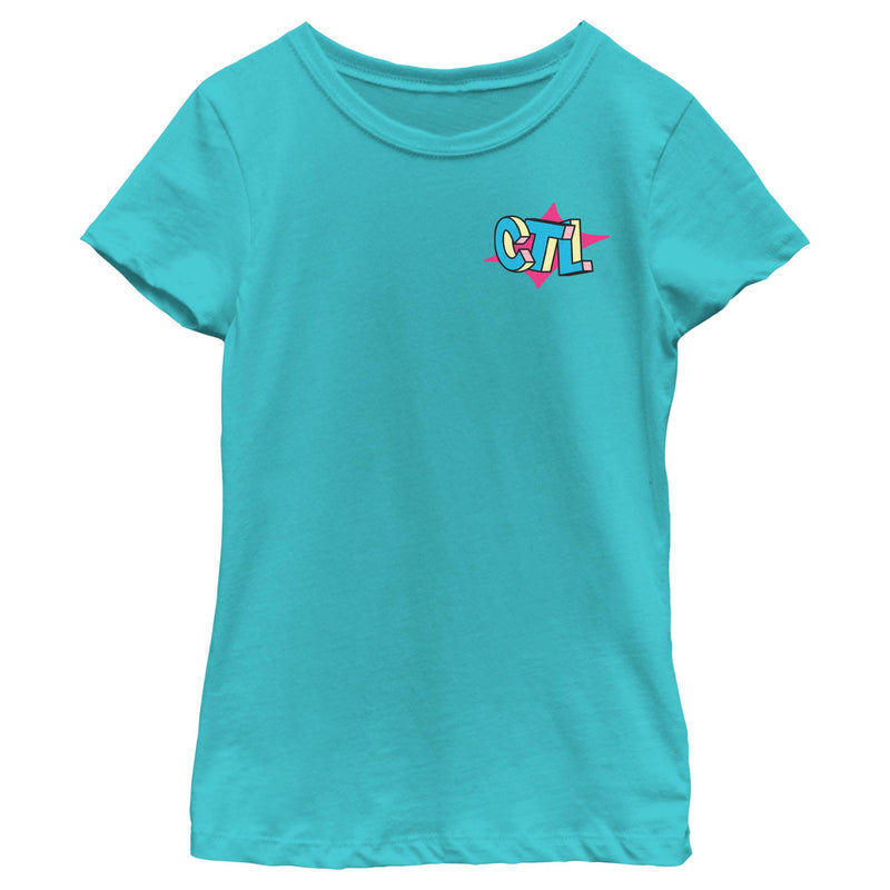 Girl's Fortnite CTL Retro Small Logo T-Shirt
