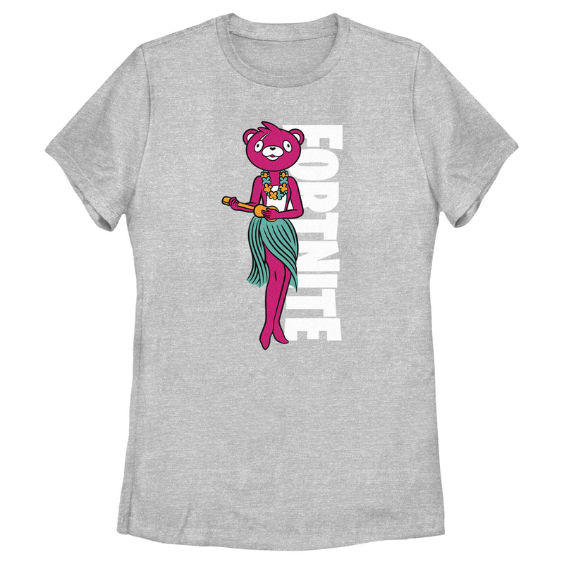 Women's Fortnite Cuddle Team Leader Hula Dance T-Shirt