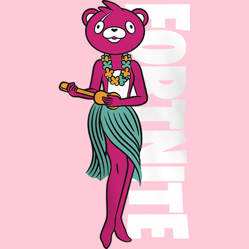 Girl's Fortnite Cuddle Team Leader Hula Dance T-Shirt