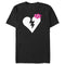 Men's Fortnite Cuddle Team Leader Broken Heart T-Shirt