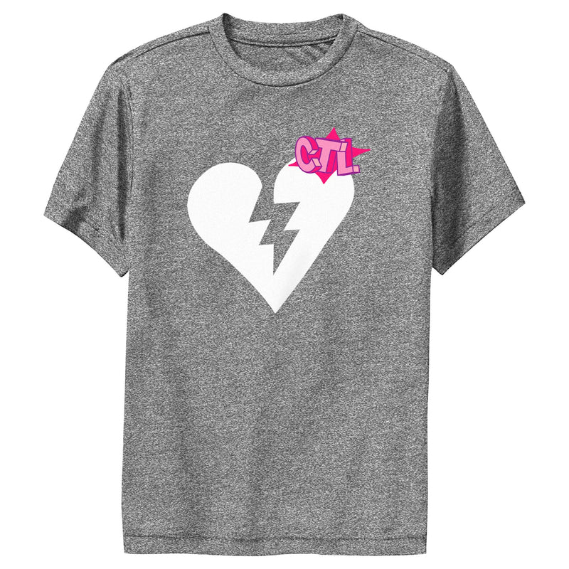 Boy's Fortnite Cuddle Team Leader Broken Heart Performance Tee