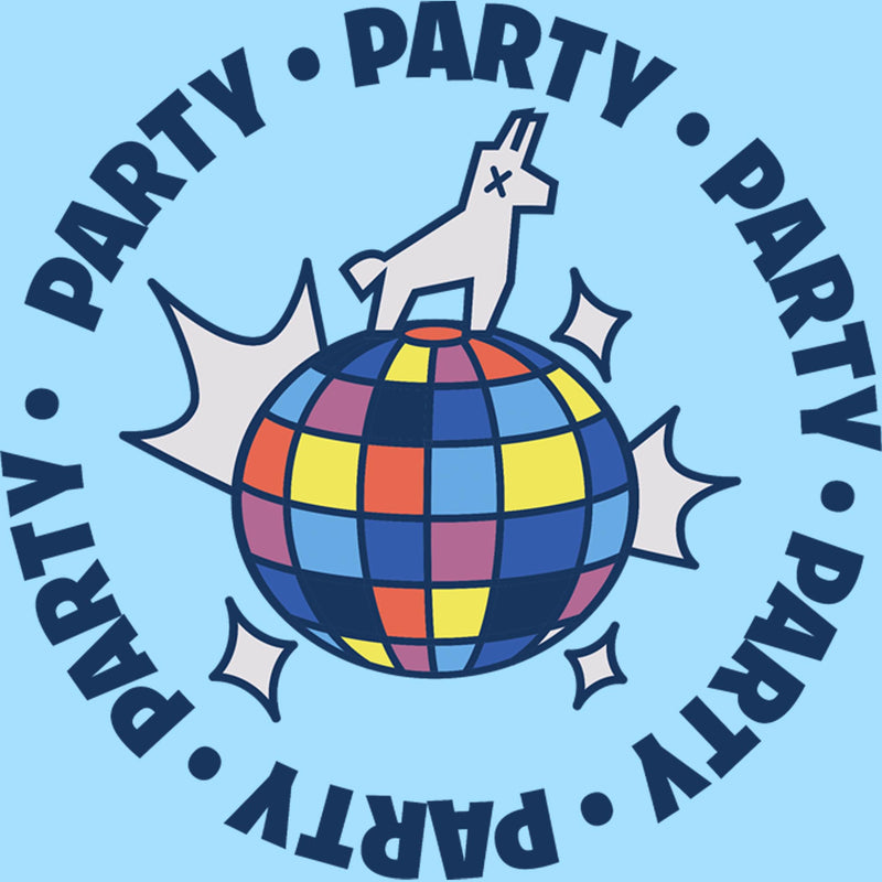 Men's Fortnite Supply Llama Disco Party T-Shirt