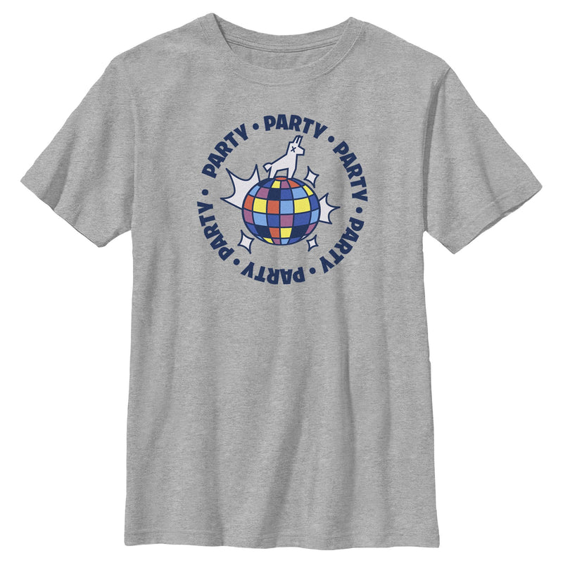 Boy's Fortnite Supply Llama Disco Party T-Shirt