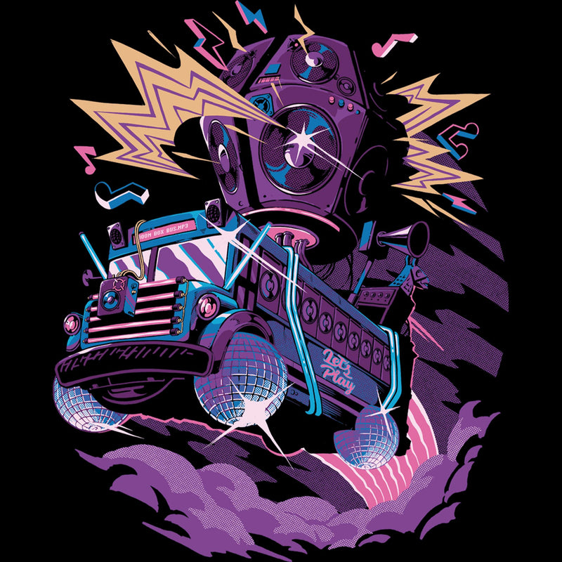 Men's Fortnite Retro Battle Bus T-Shirt