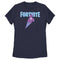 Women's Fortnite Rainbow Smash Cone Logo T-Shirt