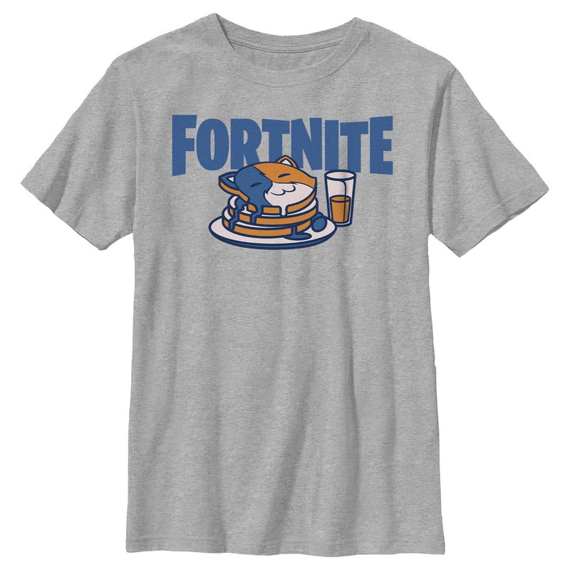 Boy's Fortnite Meowscles Pancakes T-Shirt