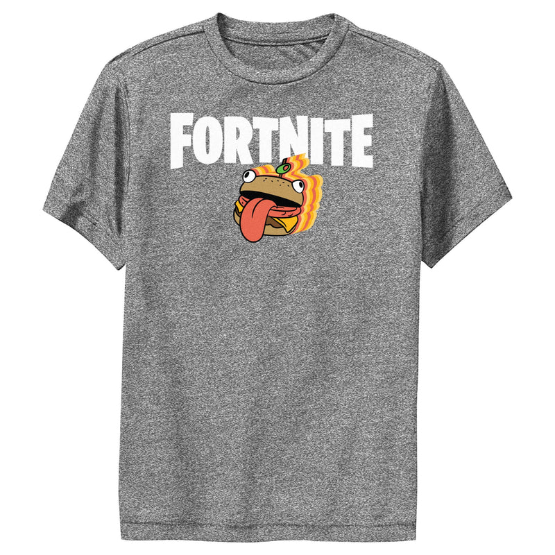 Boy's Fortnite Durr Burger Logo Performance Tee