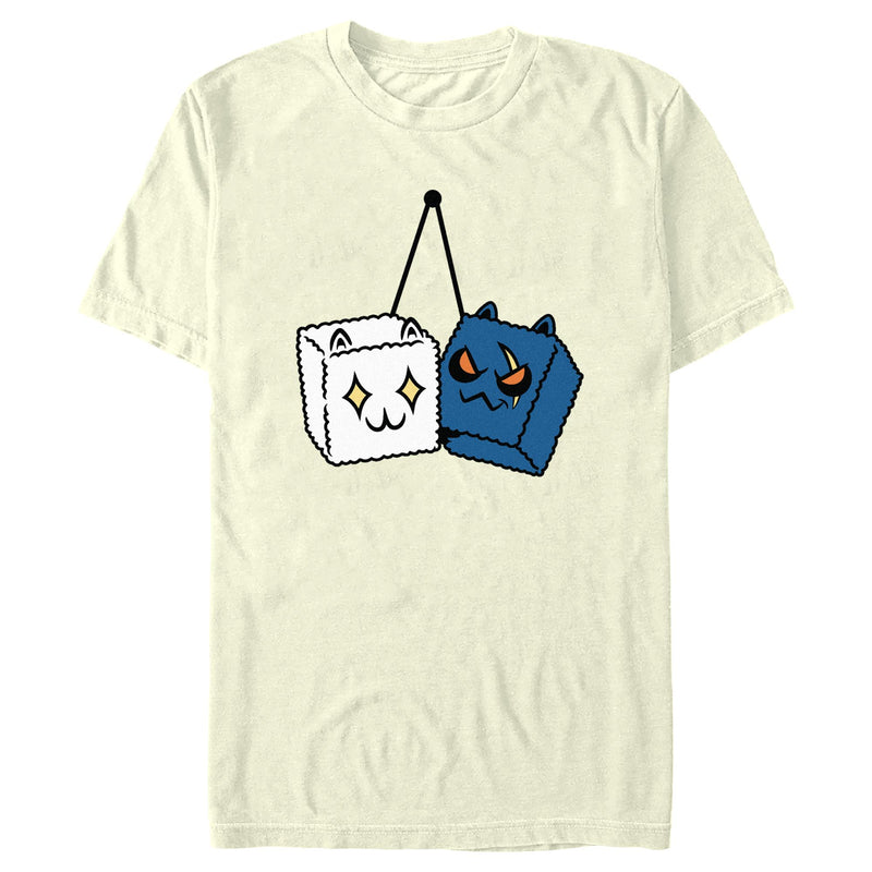 Men's Fortnite Ghost and Shadow Meowscles Dice T-Shirt