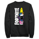 Men's Fortnite Cute Characters Logo Sweatshirt