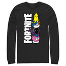 Men's Fortnite Cute Characters Logo Long Sleeve Shirt