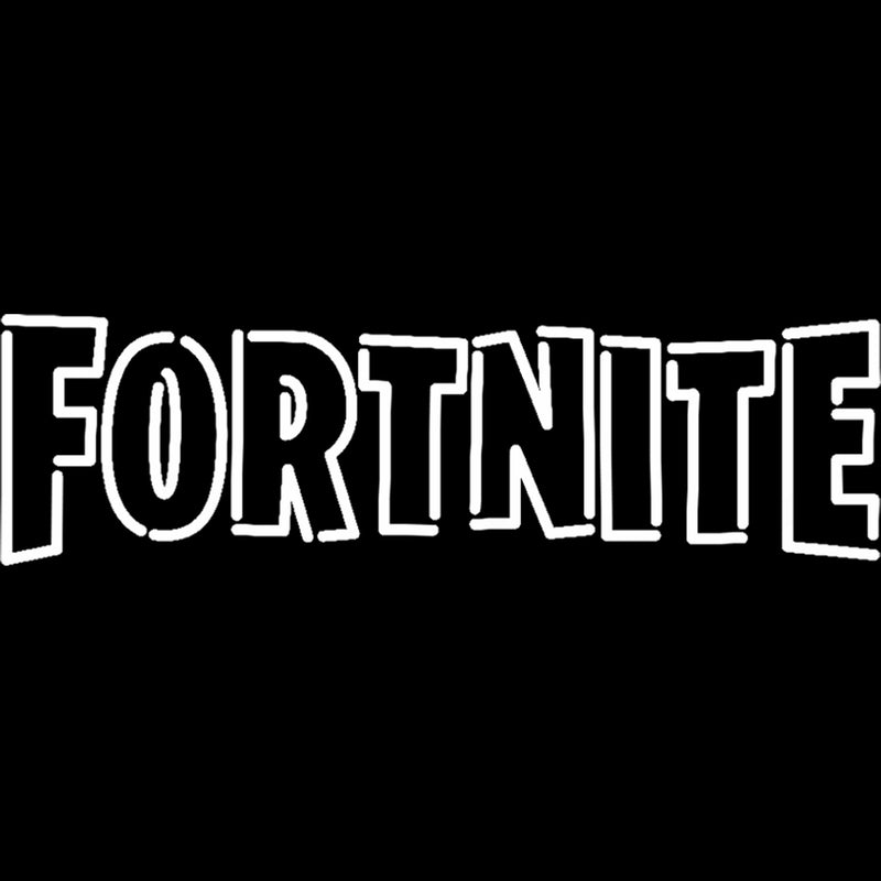 Men's Fortnite Official Lined Logo T-Shirt