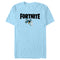 Men's Fortnite Battle Bus Keychain Logo T-Shirt