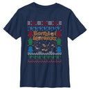 Boy's Barrel of Monkeys Ugly Christmas Sweater Print T-Shirt