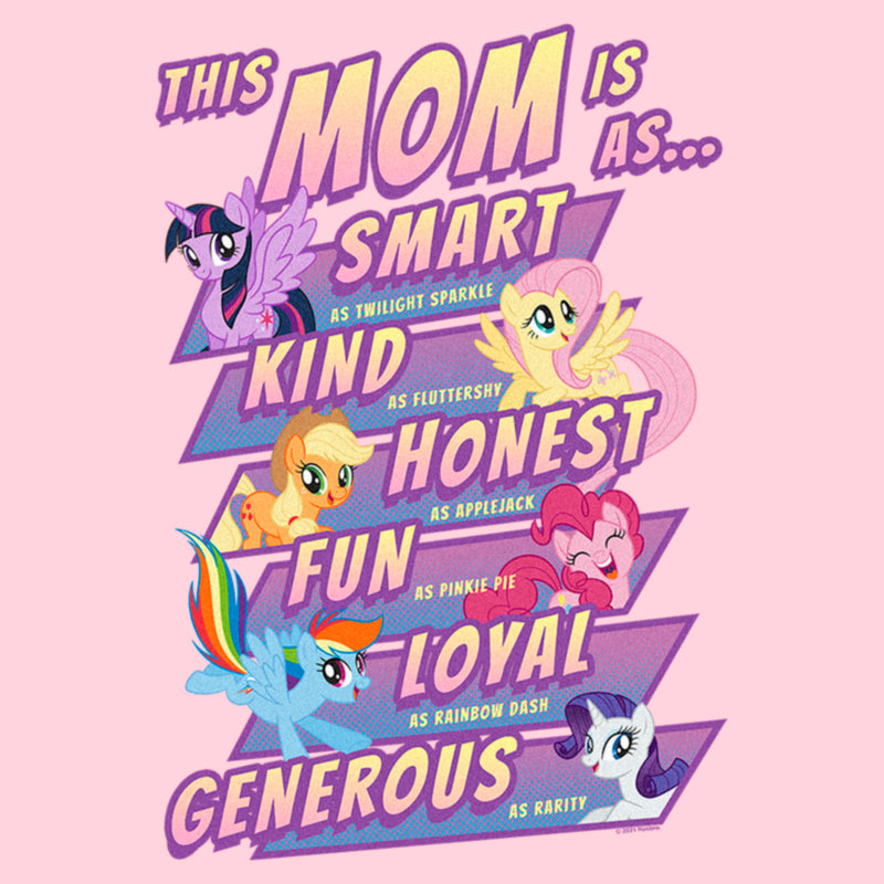Junior's My Little Pony: Friendship is Magic This Mom Is Smart T-Shirt