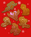 Girl's My Little Pony: Friendship is Magic Gingerbread Ponies T-Shirt
