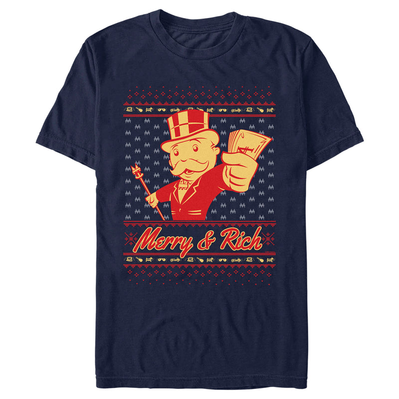Men's Monopoly Merry and Rich T-Shirt