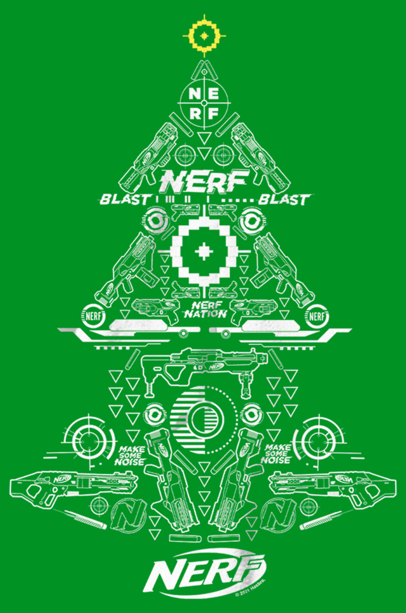 Boy's Nerf Nerf Christmas Tree T-Shirt