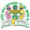 Men's Power Rangers St. Patrick's Day Luck has Nothing to do with It T-Shirt