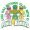 Junior's Power Rangers St. Patrick's Day Luck has Nothing to do with It T-Shirt