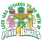 Boy's Power Rangers St. Patrick's Day Luck has Nothing to do with It T-Shirt