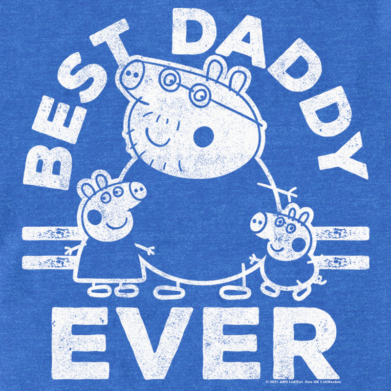 Men's Peppa Pig Best Daddy Ever T-Shirt