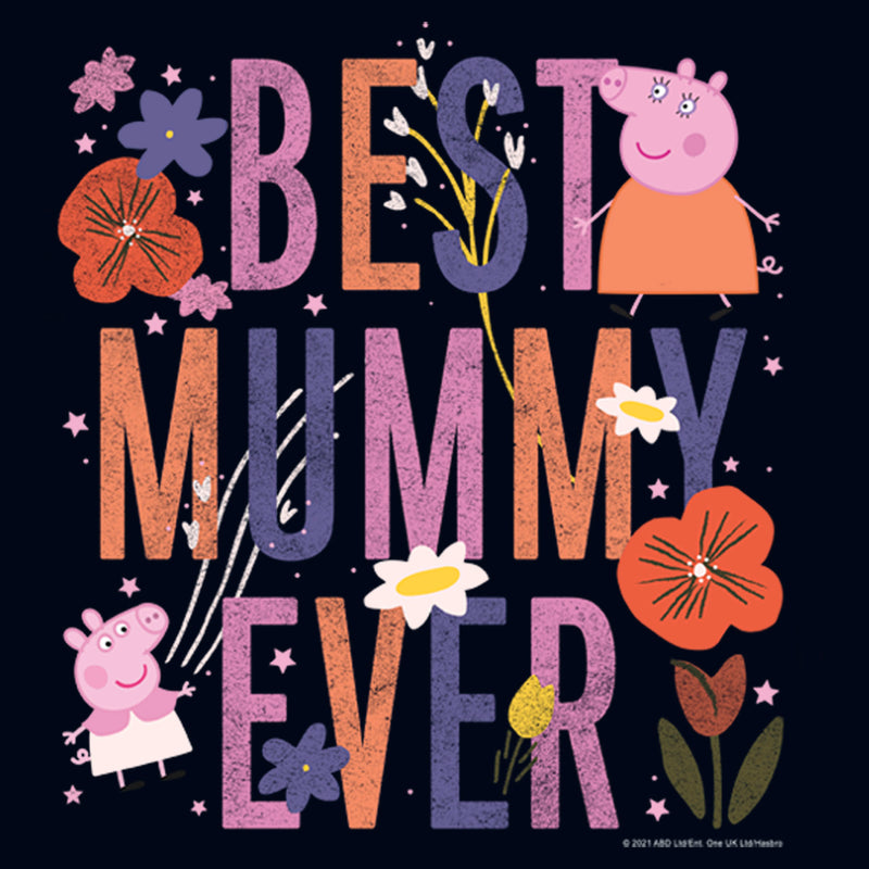 Girl's Peppa Pig Best Mummy Ever T-Shirt