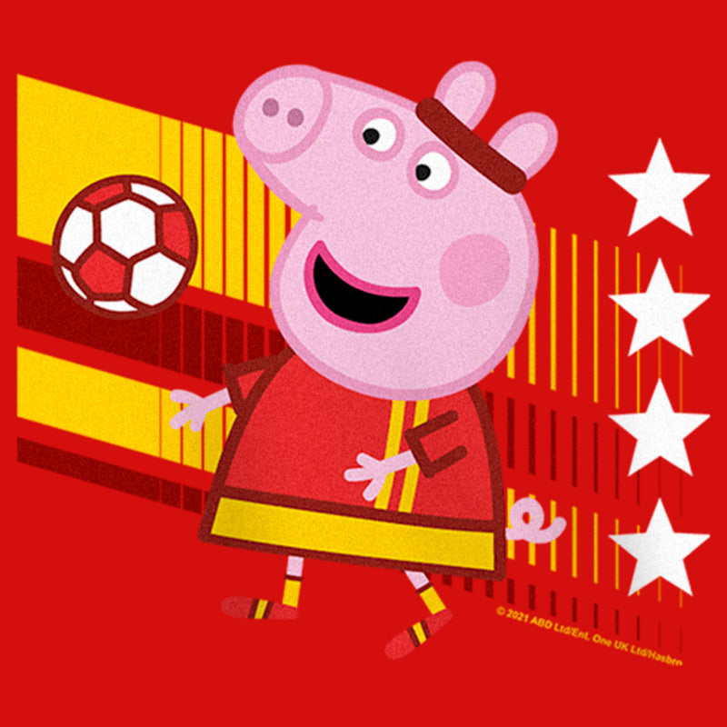 Girl's Peppa Pig China Soccer T-Shirt