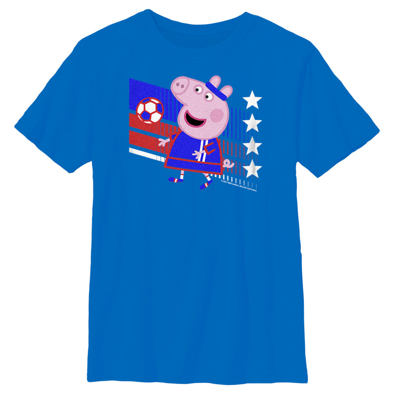 Boy's Peppa Pig Taiwan Soccer T-Shirt