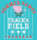 Girl's Peppa Pig Summer Games Track & Field T-Shirt