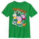 Boy's Peppa Pig Football Players T-Shirt