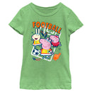 Girl's Peppa Pig Football Players T-Shirt