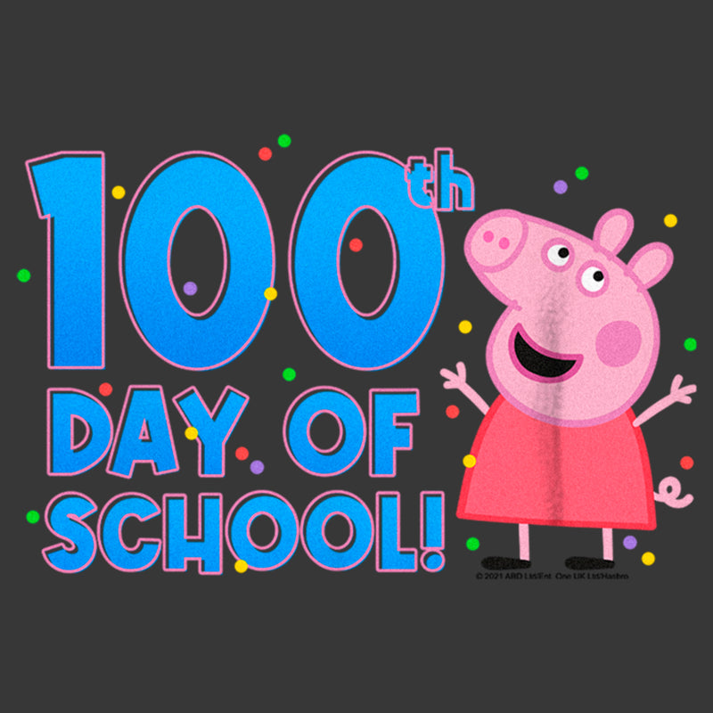 Boy's Peppa Pig 100th Day of School T-Shirt