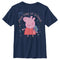 Boy's Peppa Pig Ready for my First Day of School T-Shirt