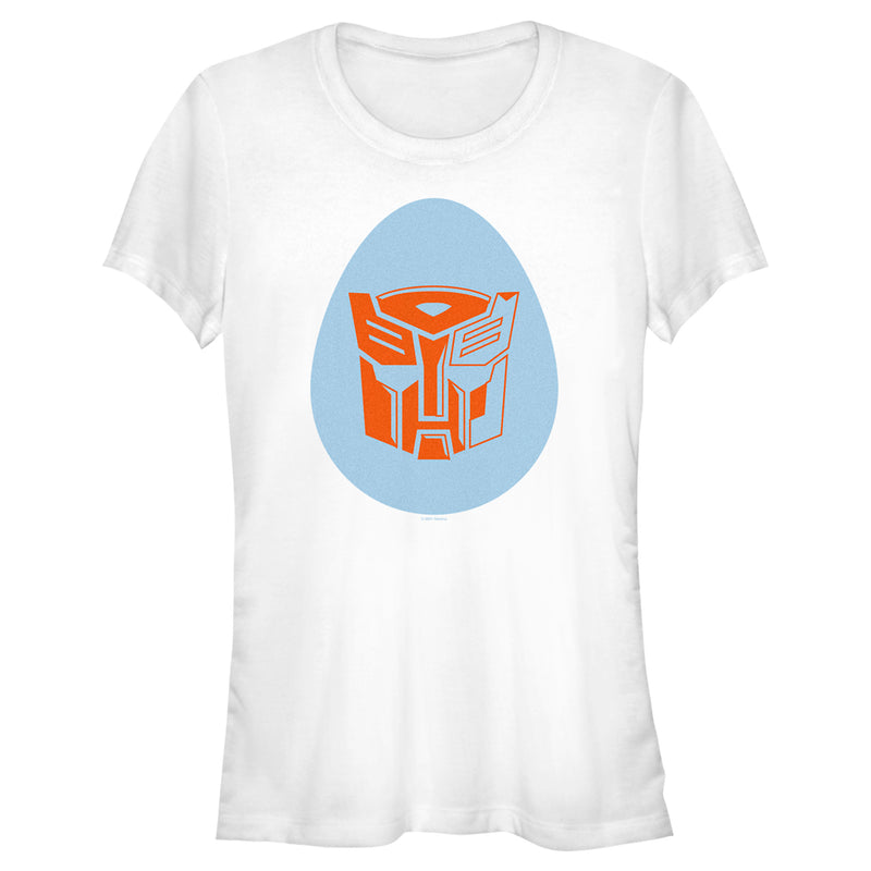Junior's Transformers Autobots Egg Logo T-Shirt