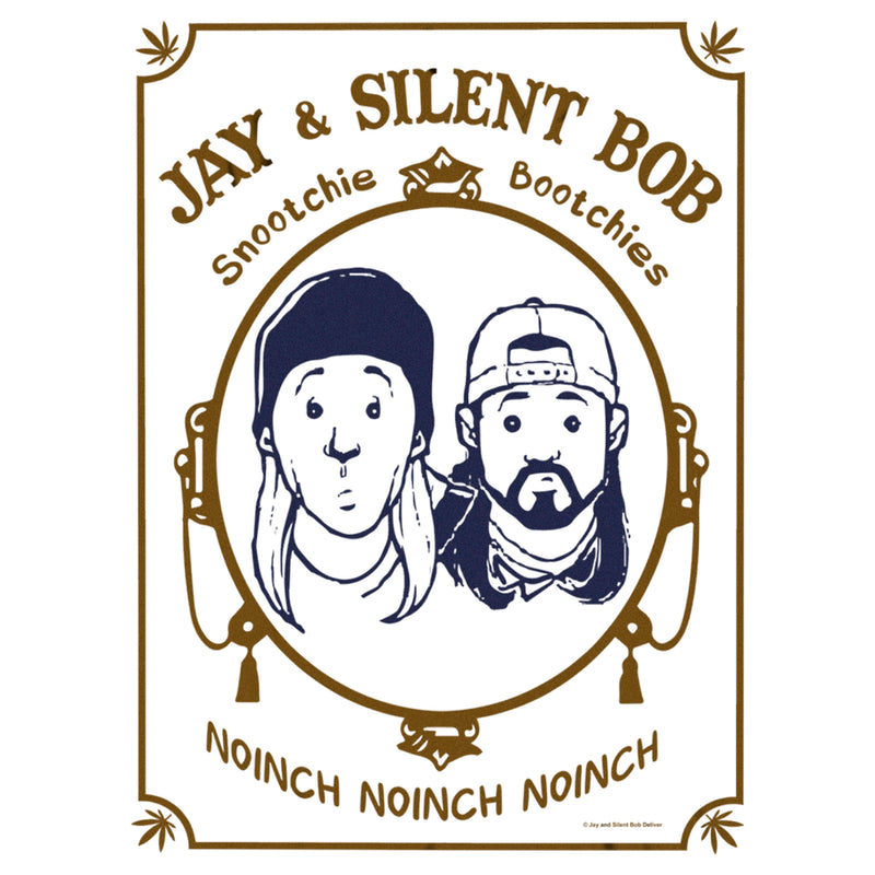 Men's Jay and Silent Bob Playing Card Logo T-Shirt
