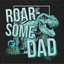 Men's Jurassic World Father's Day Roar-Some Dad T-Shirt