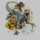 Junior's Jurassic World: Dominion Velociraptor Here Comes the Attack T-Shirt