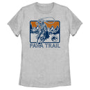 Women's Jurassic World: Dominion Para Trail Cowboy Lasso a Dinosaur T-Shirt