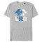 Men's LRG Blue and White Three Tree T-Shirt